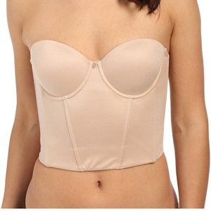Betsey Johnson Forever Perfect Light Nude Strapless Bustier